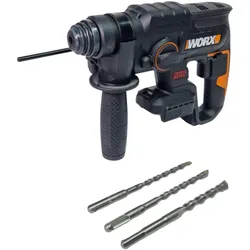 Worx, Bohrmaschine + Akkuschrauber, Akku-Bohrhammer WX381.9, ohne Akku und Ladegert (Bohrhammer)