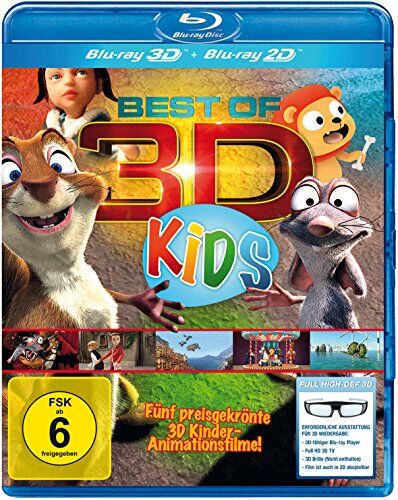 Best of 3D für Kids - Der große 3D Kinderspaß [3D Blu-ray] - Preis vom 30.09.2026 09:01:18 h