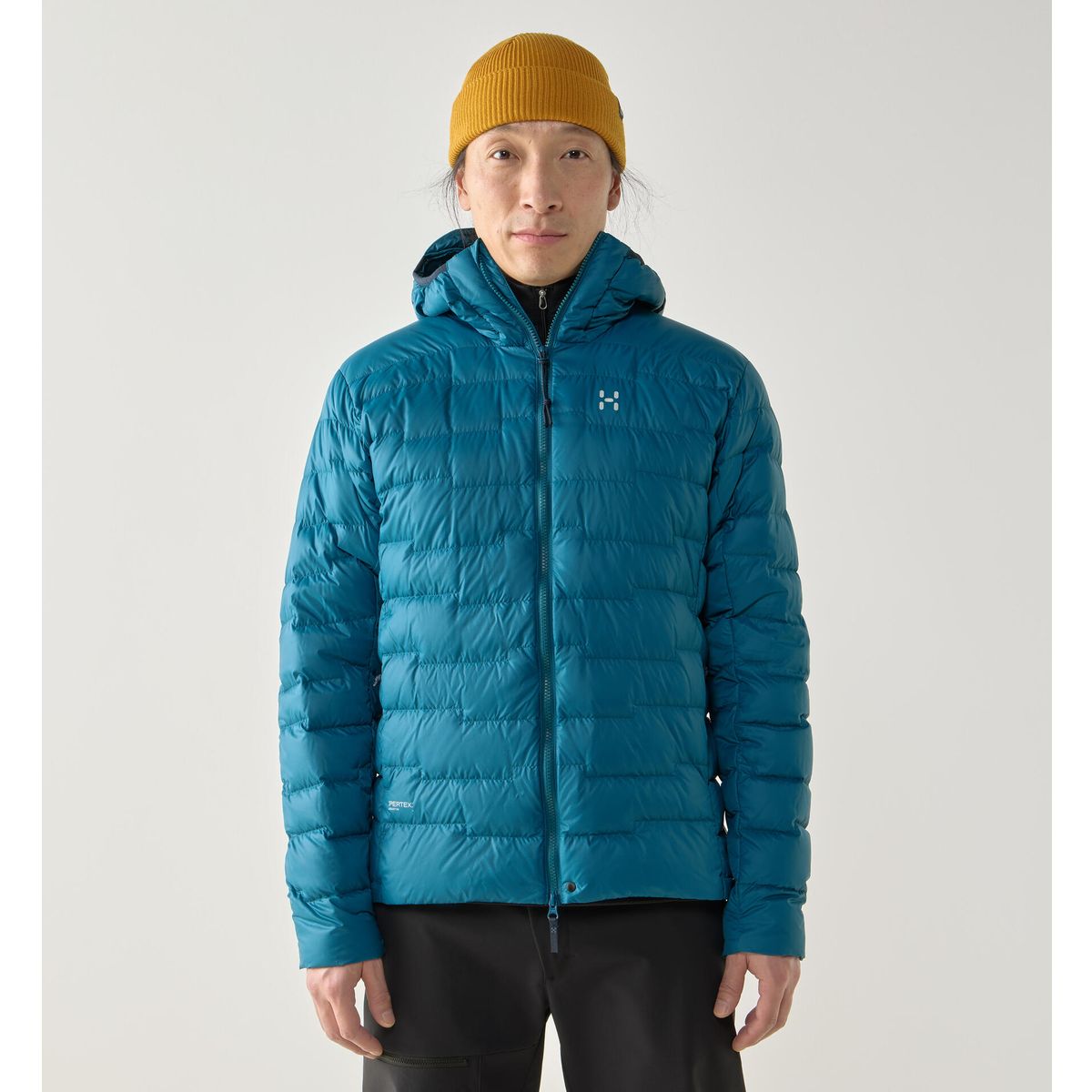 Haglöfs ROC Flash Down Hood Men deep teal (5U9) L 6074635U9025