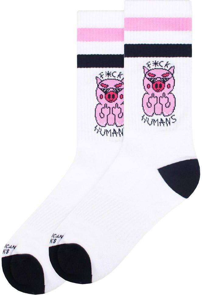 American Socks  - The Classics Mid High F*ck Humans - Chaussettes