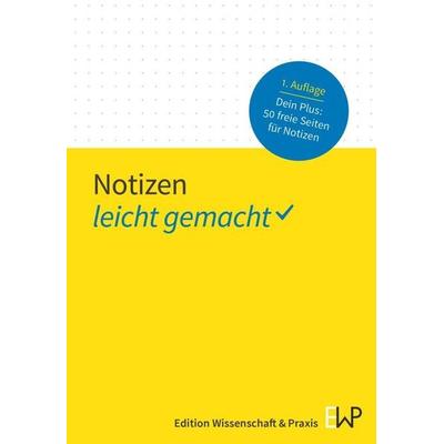 Notizen - leicht gemacht, von , Kleist-Verlag, 978-3-87440-403-7