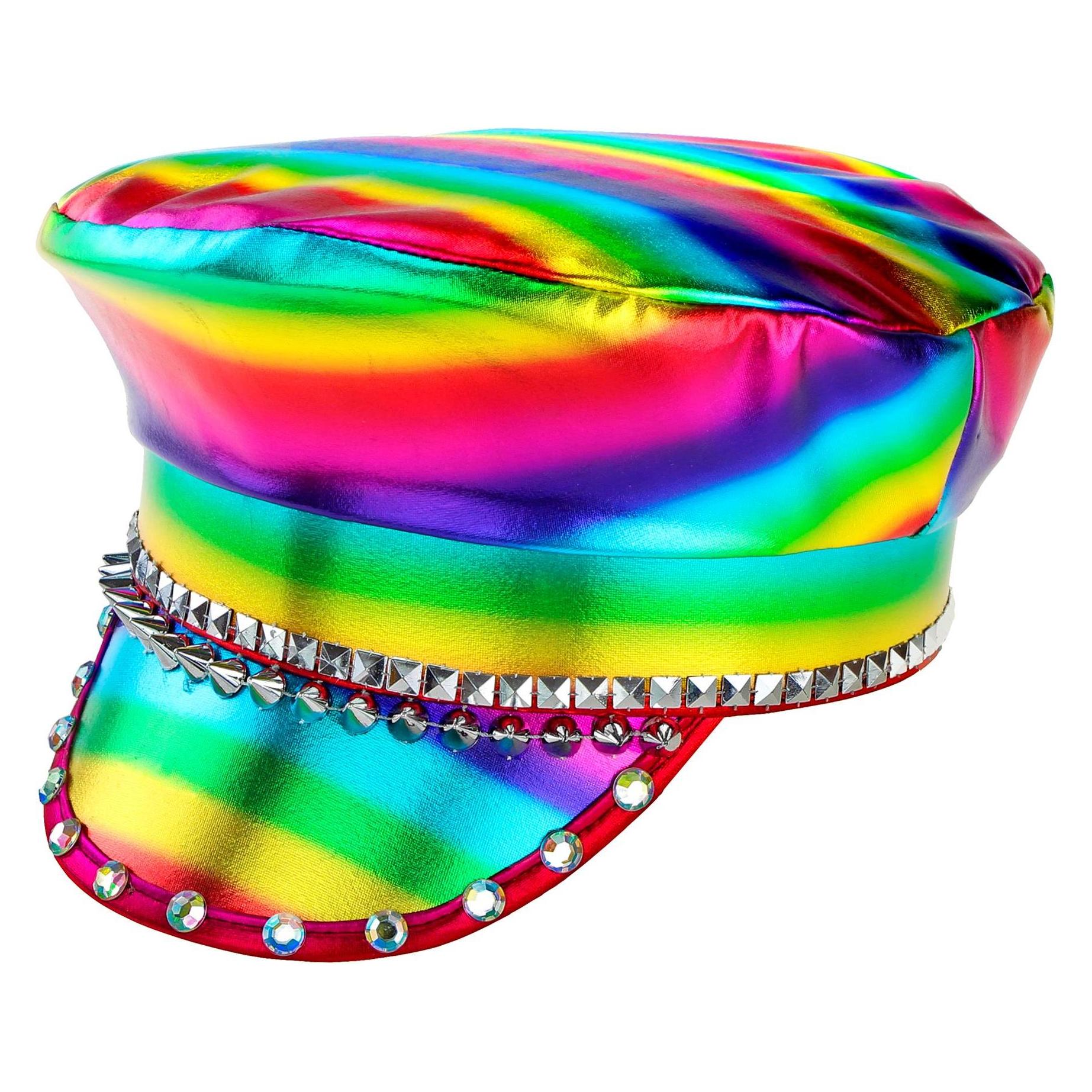 Widmann Rocker Hut Regenbogen 80er (910022)
