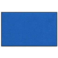 KARAT Schmutzfangmatte "Joy" - Teppich für Eingangsbereiche / 43 x 60 cm (Blau)