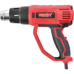Heißluftgebläse HECHT 2023 | 2000 W starke Leistung | Bis zu 600 °C stufenlos | Leicht: nur 0,9 kg | Rutschfester Griff | HECHT