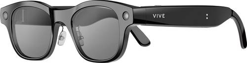 HTC VIVE Eagle Square Smart Glasses, KI-Brille Schwarz 32GB mit integriertem Soundsystem, inkl. Bewegungssensoren