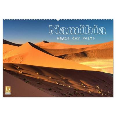 Namibia - Magie der Weite (Wandkalender 2027 DIN A2 quer), CALVENDO Monatskalender