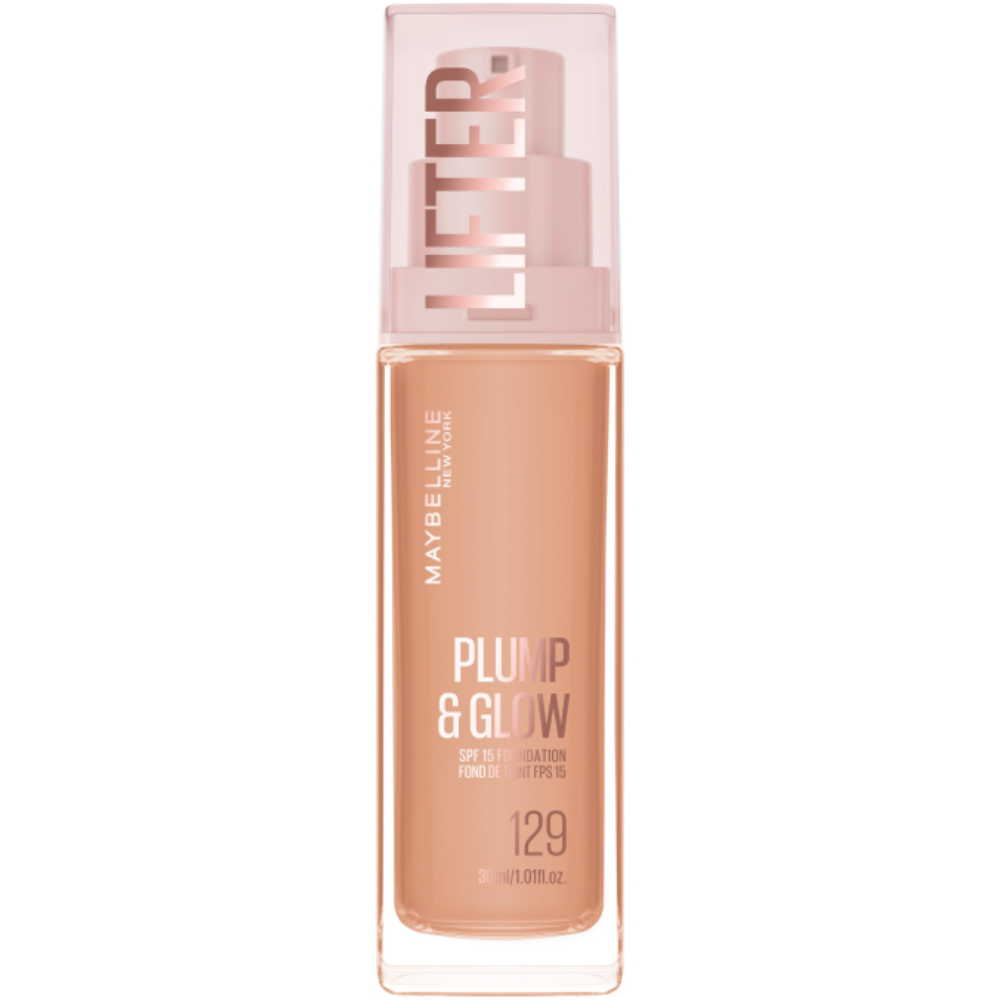 Maybelline Lifter Plump and Glow Foundation SPF15 30mL 129 SPF15