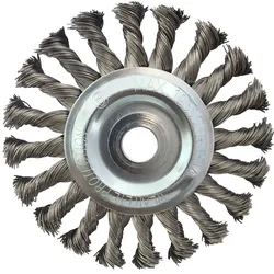 KS Tools Rostfreie Stahldrahtrundbürste 0,5mm - 340.0047