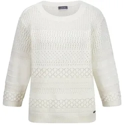 Pullover U-Boot-Ausschnitt BASLER weiss, 50
