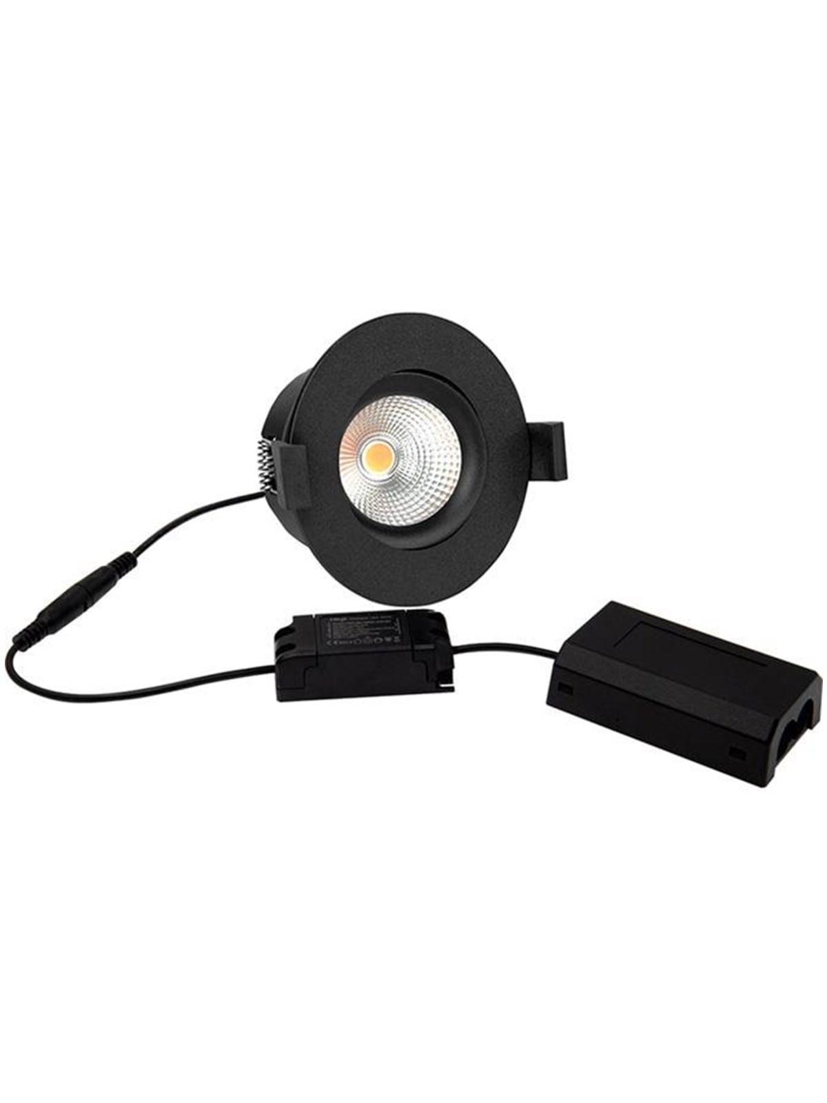 HiluX D8 Tilt360 - Full Spectrum LED Recessed spot - Ra97 - 2700K - Black