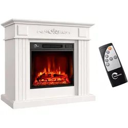 Elektrischer Kamin Belozia 2000 W 80,5 x 90 x 26 cm Weiß, Sannover
