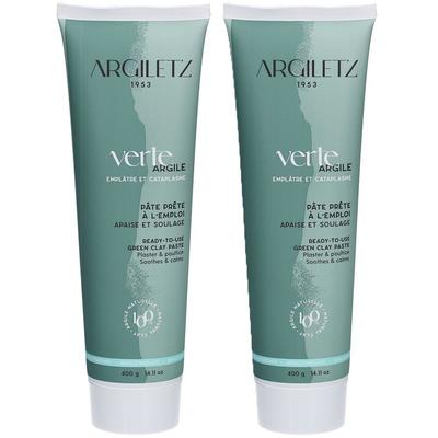 Argile Verte Tube 400G x2 2x400 g Gesichtsmaske