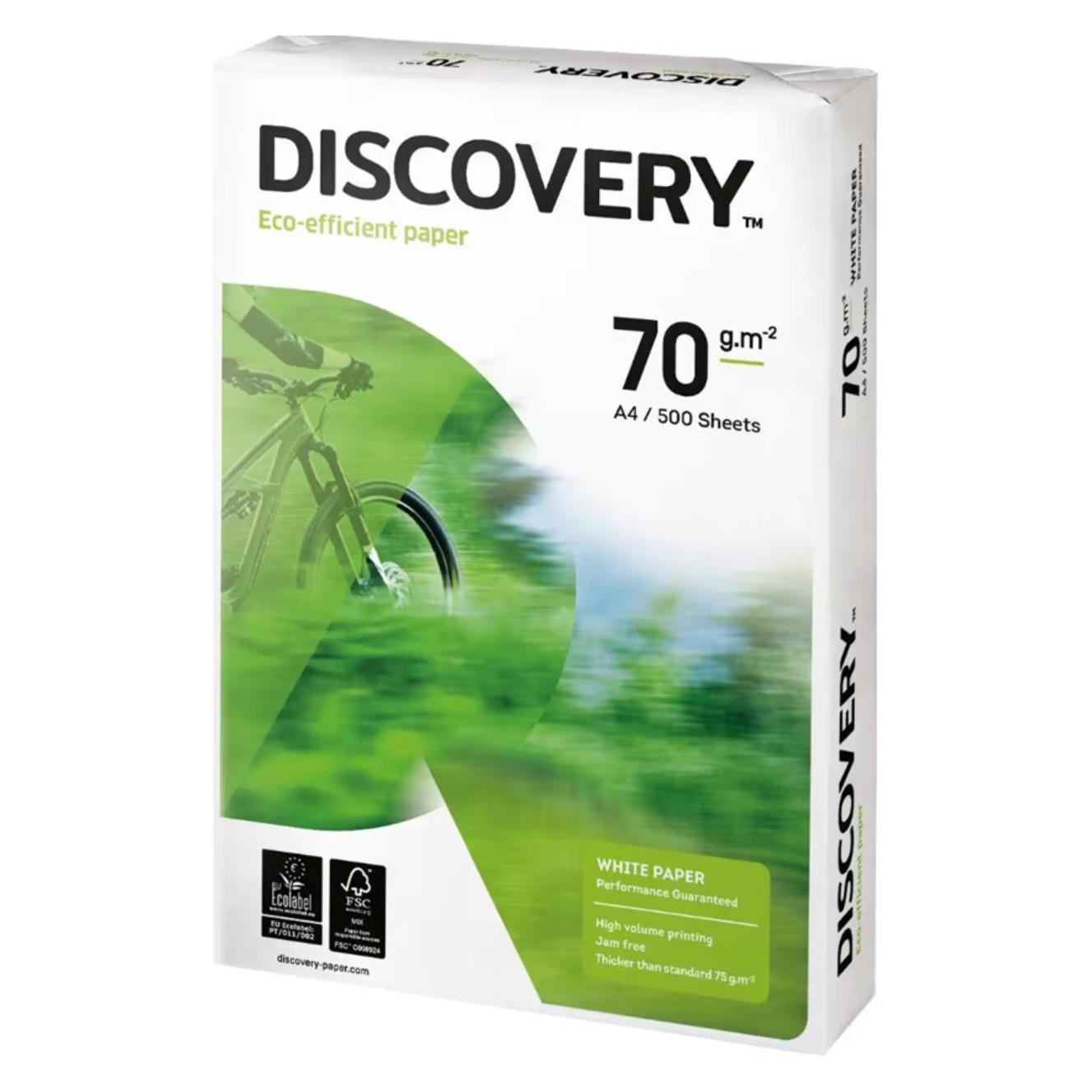 Discovery Kopierpapier (A4, 500 Blätter, 70 g/m²) (83427A70LAAS)