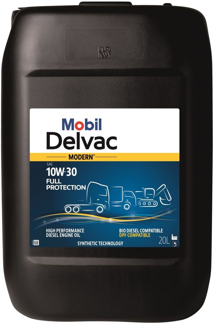 Moottoriöljy Mobil 157339 Delvac Modern 10w30 Full Protection 20l