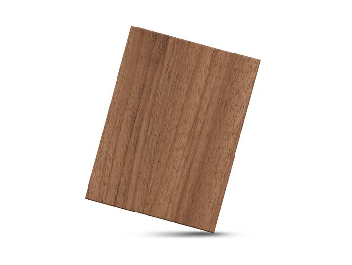 Rechteck Tischplatte Melamin Dekor Nussbaum, 1600 x 1000 x 25 mm