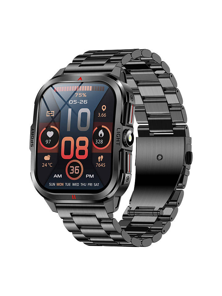 SmartCase Smartwatch in Schwarz - onesize