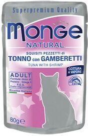 Monge & C. Monge Natural Tonno/gamber 80g