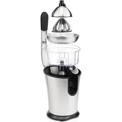 Princess Master Juicer Pro, Entsafter, Schwarz, Silber