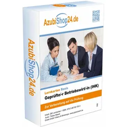 AzubiShop24.de Basis-Lernkarten. Geprüfter Betriebswirt IHK Prüfungsvorbereitung Lernkarten, Schulbücher von Tobias Maack, Michaela Rung-Kraus