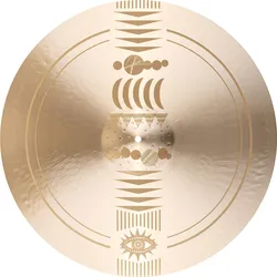 Meinl Cymbals Ride-Becken Meinl Artist Design AD3 Anika Nilles L AD3, Lunar Ride... - Ride-Becken