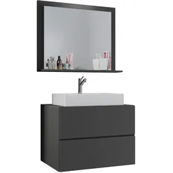 Badezimmer Lendas Anthrazit