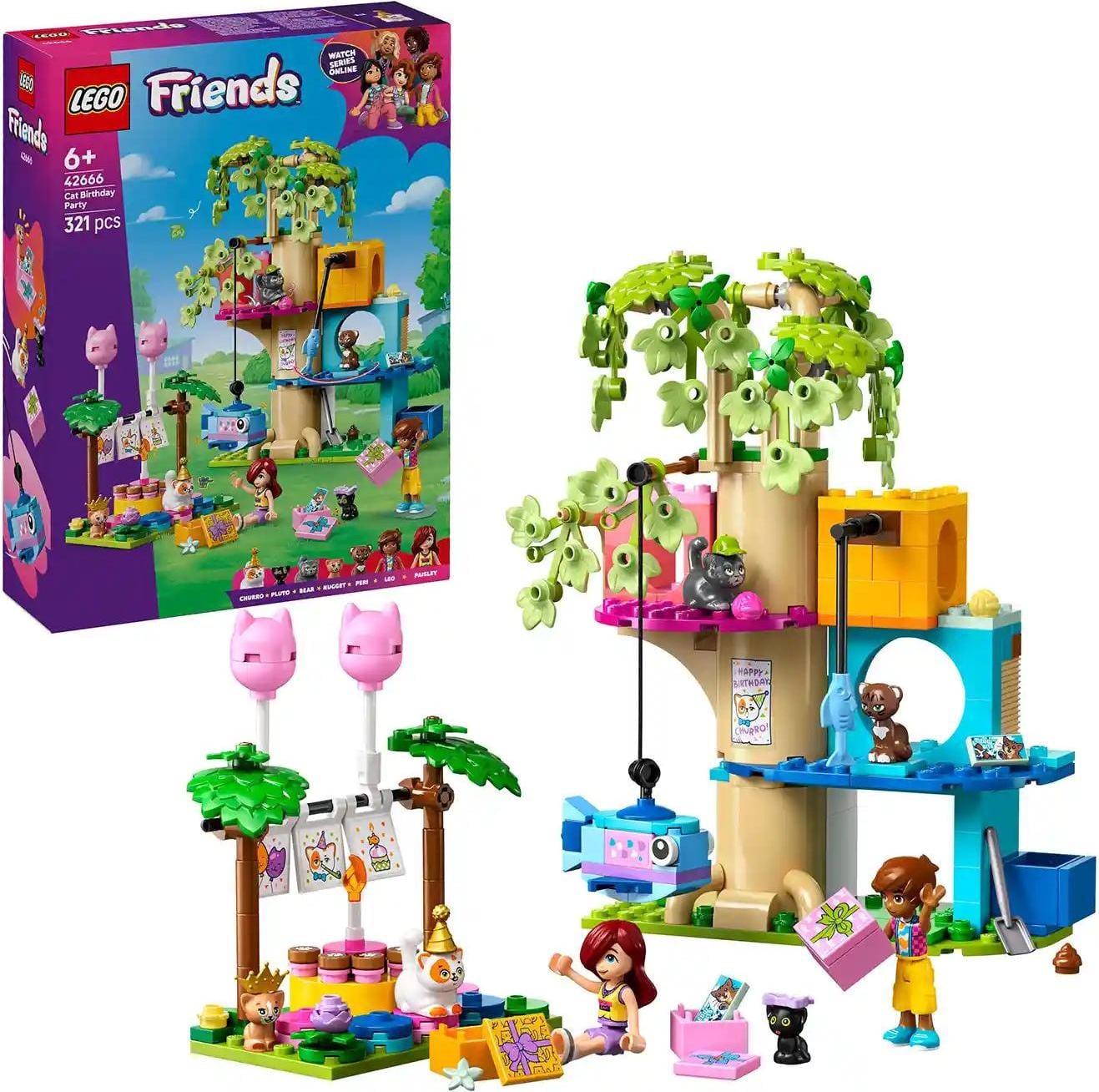 LEGO Friends 42666 Verjaardagsfeestje van Mia en het boomhuis