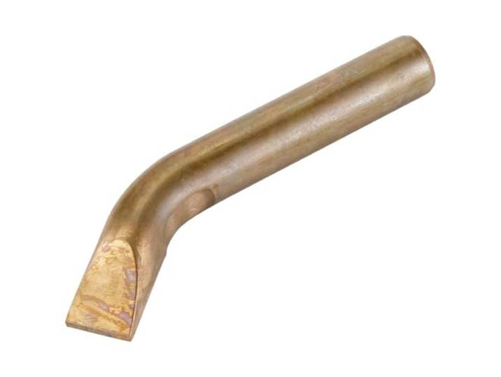 TOOLCRAFT TO-7766193 Soldeerpunt Beitelvorm, gebogen Grootte soldeerpunt 22 mm Lengte soldeerpunt: 155.5 mm Inhoud: 1 s