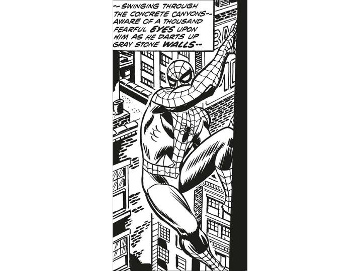 Fotobehang - Spider-Man Classic Climb 100x200cm - Vliesbehang