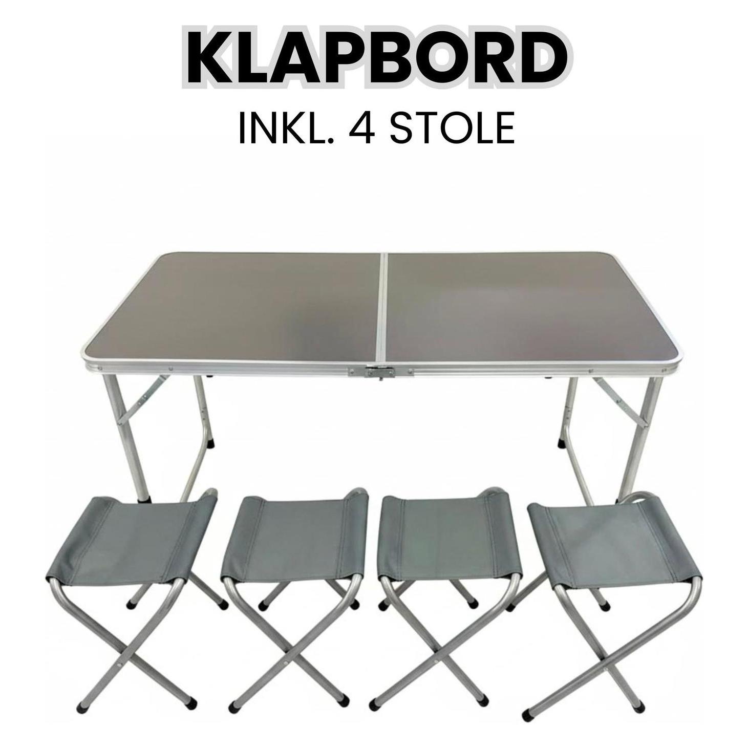 Scandinavian Collection - Card table set - 120 × 60 × 55/62/70 cm (71844475)