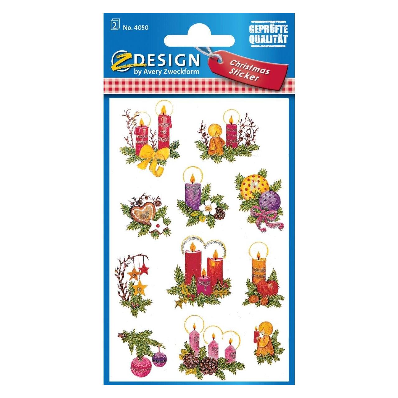 Z-Design Weihnachts-Aufkleber (22 Sticker) (4050)