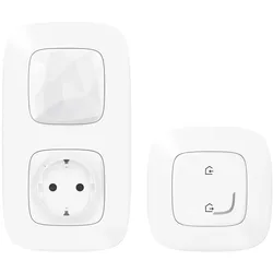 Legrand 752596 Valena Allure with Netatmo Starterpaket (Gateway + Master-Switch) in Ultraweiss