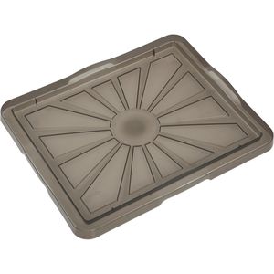 Keeeper Deckel-Aufbewahrungsbox Franziska, crystal grey, für Aufbewahrungsbox Franz L und XL, 43 x 35 cm