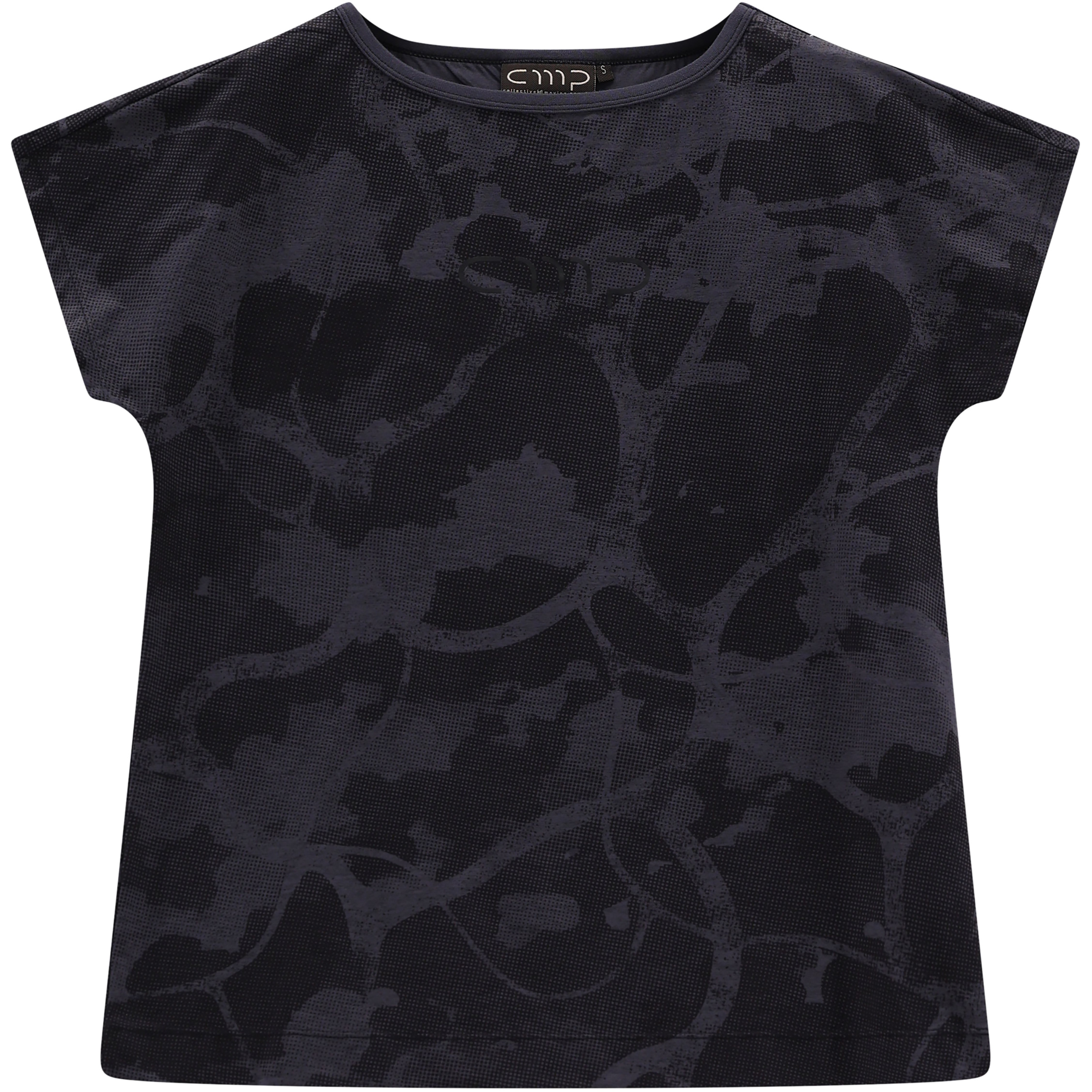 CMP Damen T-Shirts schwarz Größe XL Lifestyle Atmungsaktiv