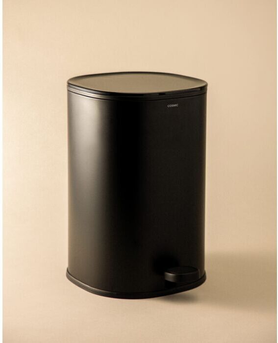 Cosmic Essentials Abfallbehälter WJC002A0002036 223 x 223 x 305 mm, 5 Liter, schwarz matt