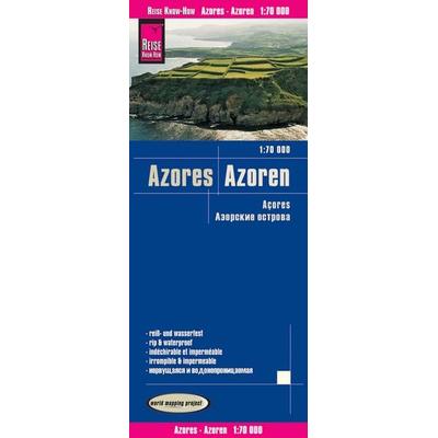 Reise Know-How Landkarte Azoren / Azores (1:70.000), Sonstige von Reise Know-How Verlag Peter Rump, Reise Know-How Verlag Peter Rump GmbH,