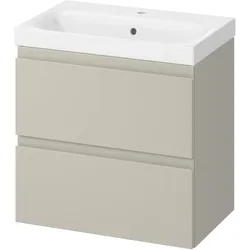 Cersanit Moduo Waschtisch mit Unterschrank 60 cm beige S801-594