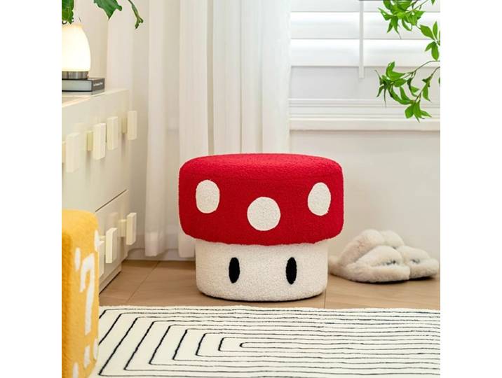 MOMO-Tabouret court créatif pour chambre lente, mignon, canapé de maison, petit tabouret d'assise, porte d'entrée domestique, tabouret Proxy pour chaussures