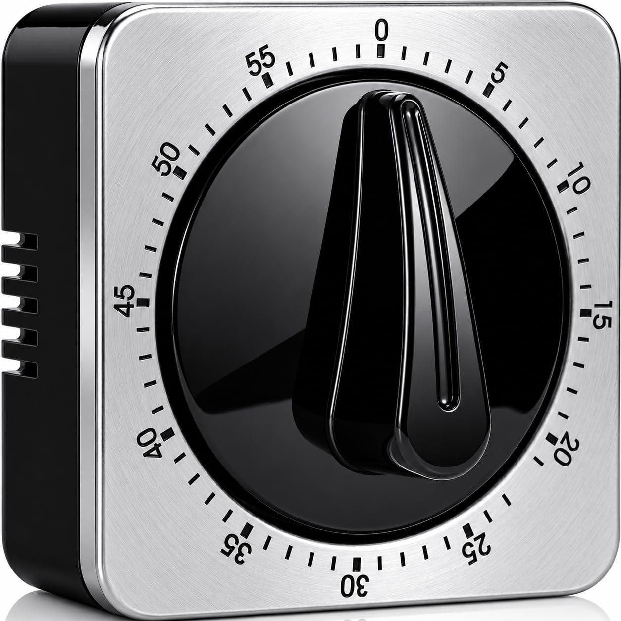 Dripio RVS keuken timer, zilver, 1 stuk
