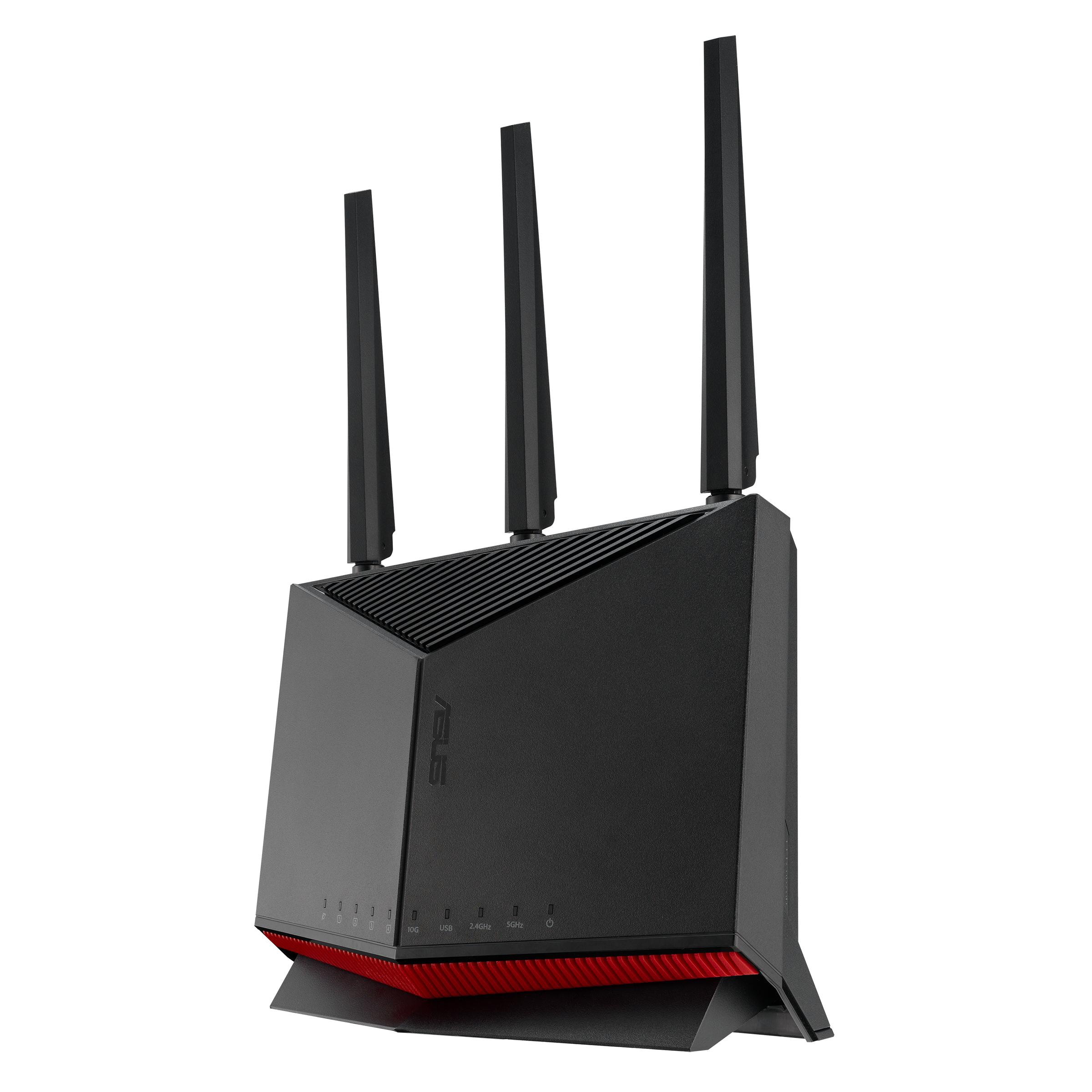 ASUS RT-BE86U BE6800 Dualband WiFi 7 WLAN Router AiMesh 90IG08W0-MO9A0V