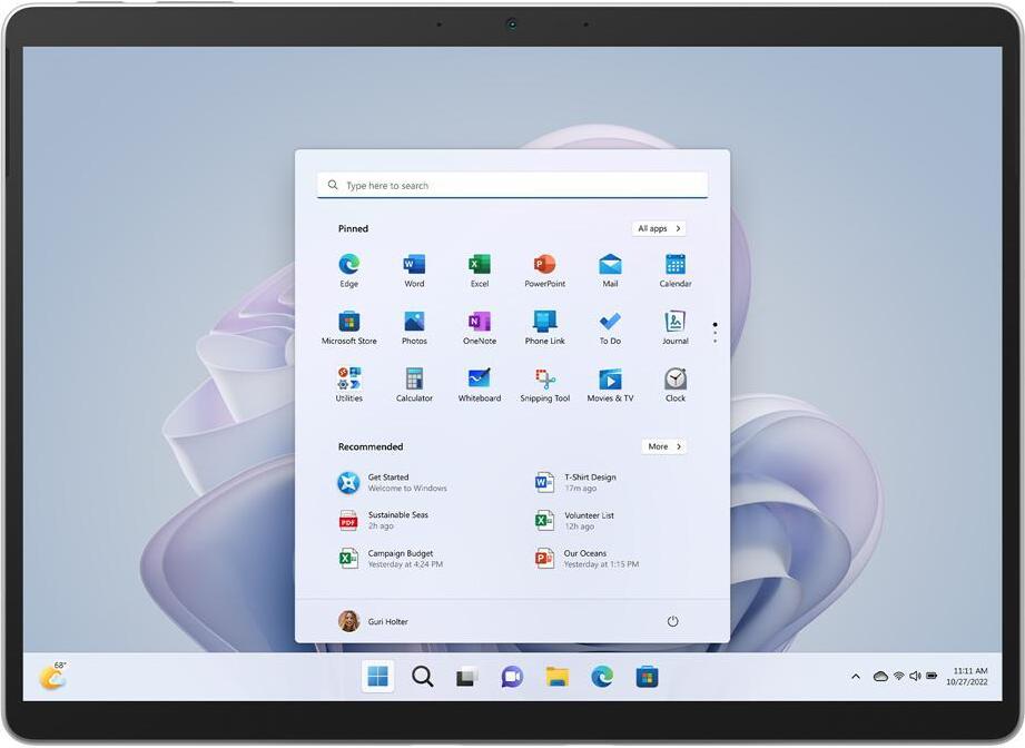 Microsoft Surface Pro 8 Demo, 33 cm (13"), 2880 x 1920 Pixel, 256 GB, 8 GB, Windows 11 Pro, Platin