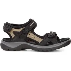 ECCO Damen Trekkingsandale ECCO Damen Trekkingsandale Offroad Yucatan, Größe 37 in Schwarz Schwarz
