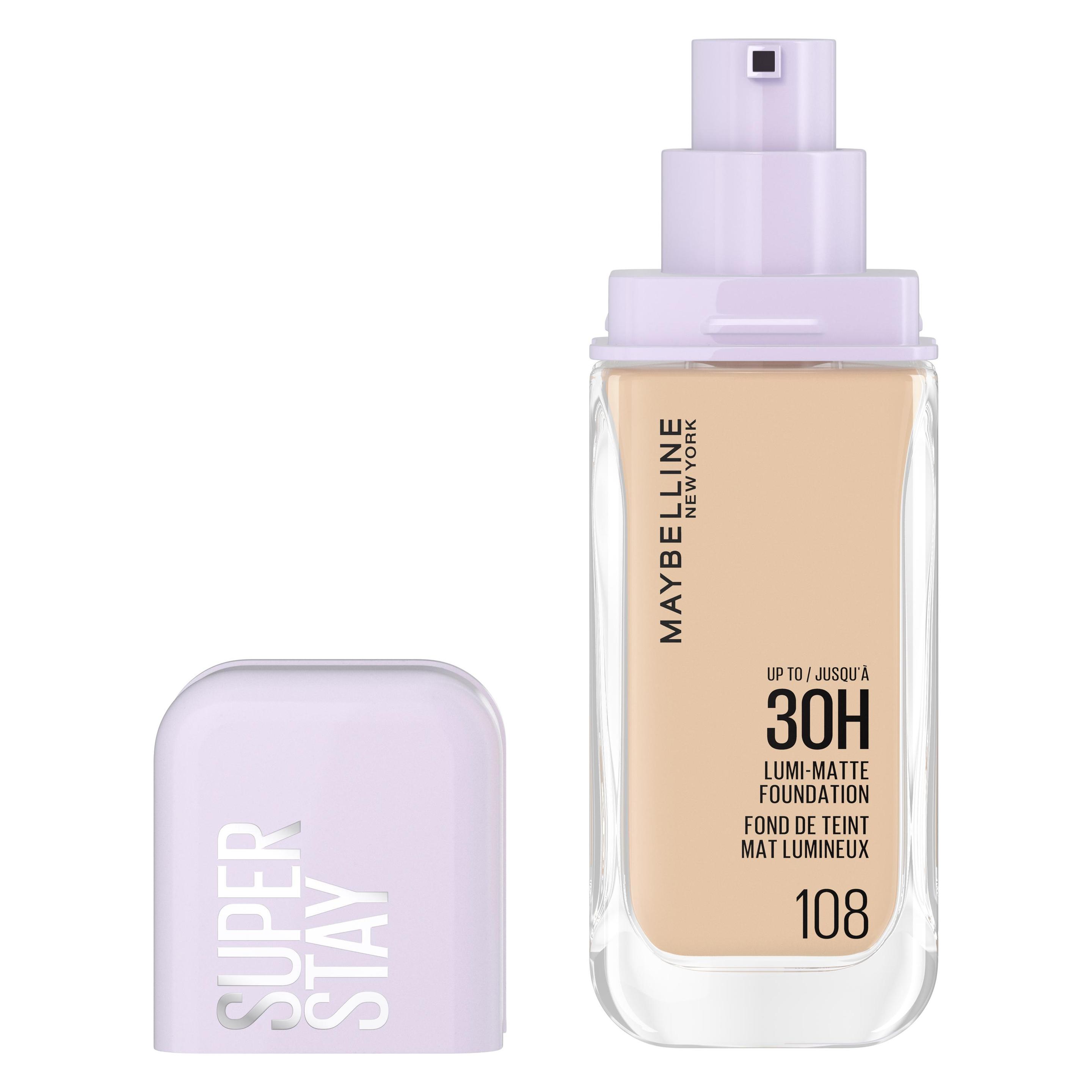 Maybelline New York Superstay 30h Lumi-Matte hohe Festigkeit lang anhaltende Deckkraft (Nude) (3600531691943)