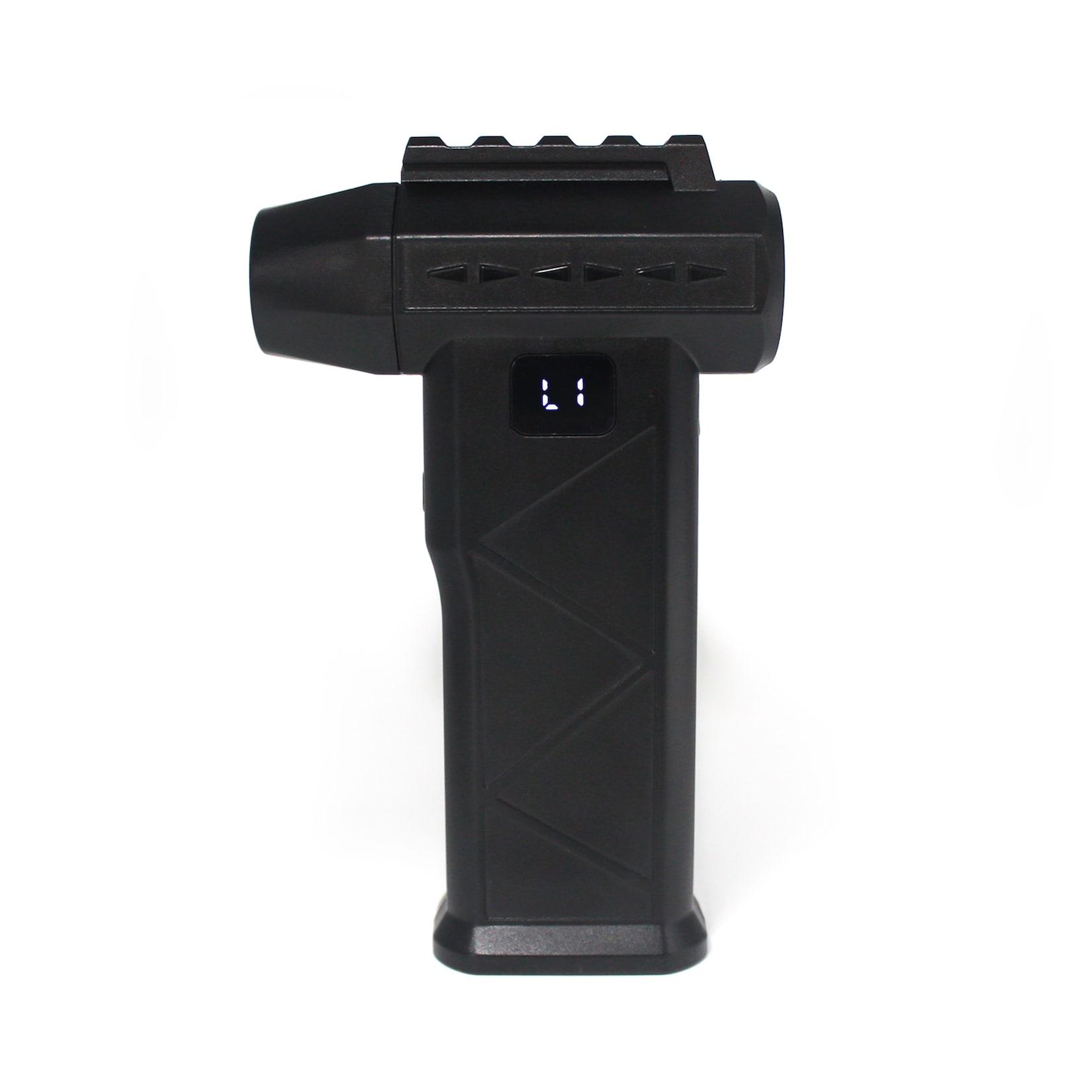 Denver HJB-172 Akku-Staubbläser–75W, mit LED-Arbeitslicht, schwarz