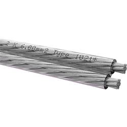 Oehlbach D1C346 Lautsprecherkabel 2 x 6 mm² + 2 x 6.0 mm² Transparent 6 m