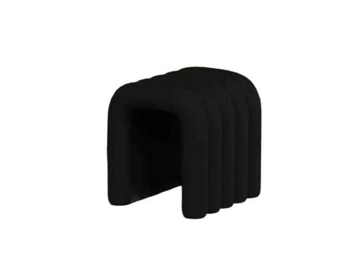 Zymjzbetic Schminkhocker Kreativer Make-up-Stuhl, Schlafzimmer, Ankleidehocker, Esszimmer, Heimdekoration, Schuhwechsel, praktisch(Black)