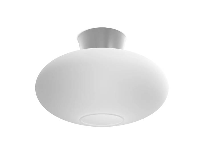 Belid Bullo Deckenleuchte XL Opalglas Ø38cm Aluminium