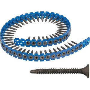 Bosch Schnellbauschrauben 2608000554, S-FB, 3,5x35mm, Feingewinde, magaziniert, Bohrspitze, 1000 Stück
