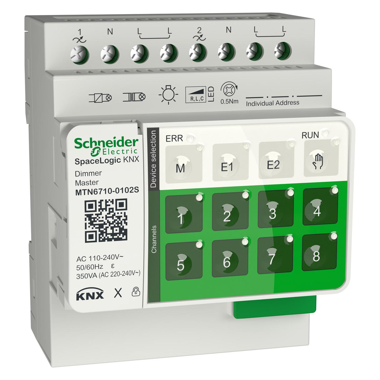 Schneider Electric Spacelogic Knx Secure (Dimmaktor) (MTN6710-0102S)