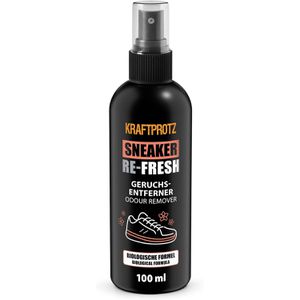 Kraftprotz Schuhdeo Sneaker Re-Fresh, Geruchsentferner, mit Frischeduft, ohne Aluminiumsalze, Spray 100 ml