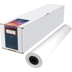 mediaJET Plotterpapier PMC 200FD, A0+ 914mm x 30m, 200 g/m², für Inkjetplotter, hochweiß, color